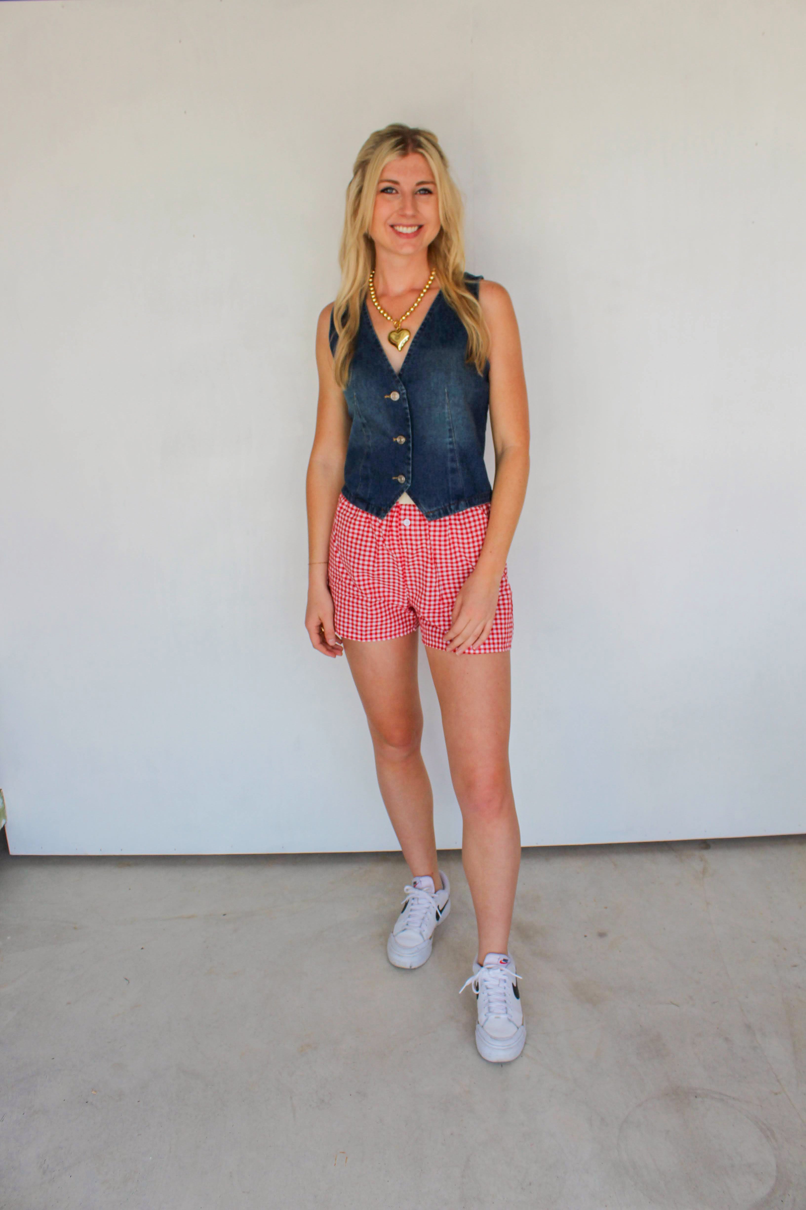 denim vest
